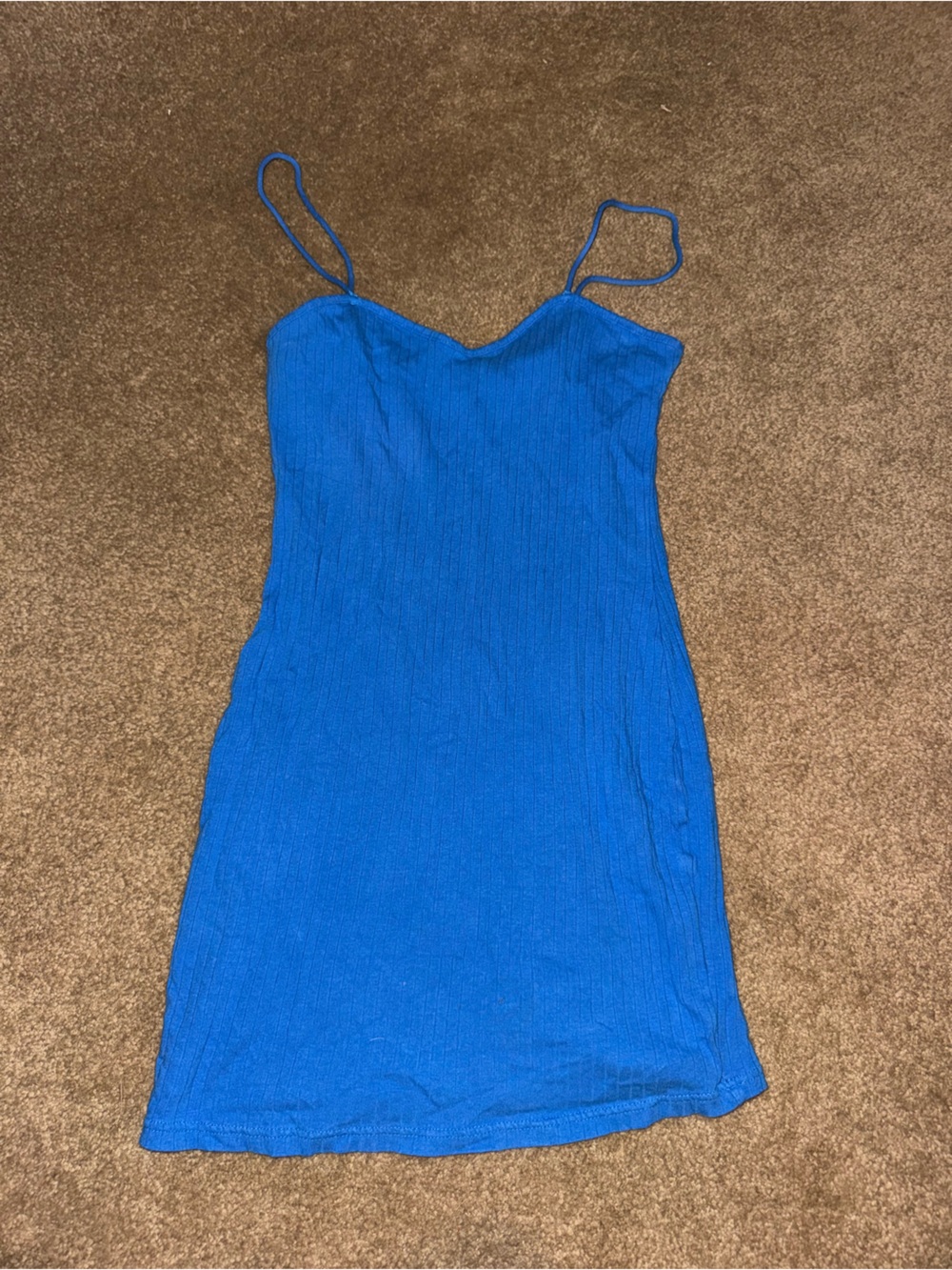 SHEIN Royal Blue Mini Slip Dress